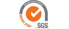 ISO/IEC 27001 Certificate for Information Security Management System